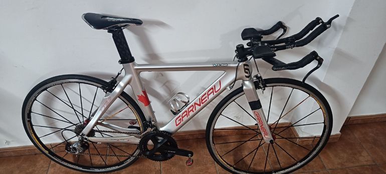 Used Garneau TT8.8 2015 Road & Gravel, Light Gray — image 1 of 6