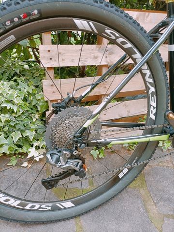 Used Cannondale F-si Shimano XTR Di2 2018 Mountainbike, Green — image 3 of 7