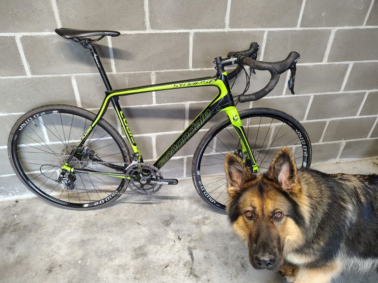 Used Cannondale Synapse Shimano 105 2018 Road & Gravel, Green — image 2 of 6
