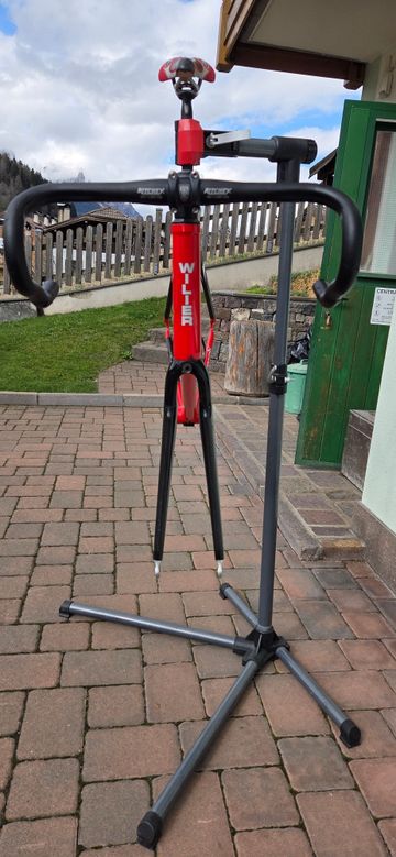 Used Wilier Lavaredo Frameset 2000 Road & Gravel, Red — image 4 of 5