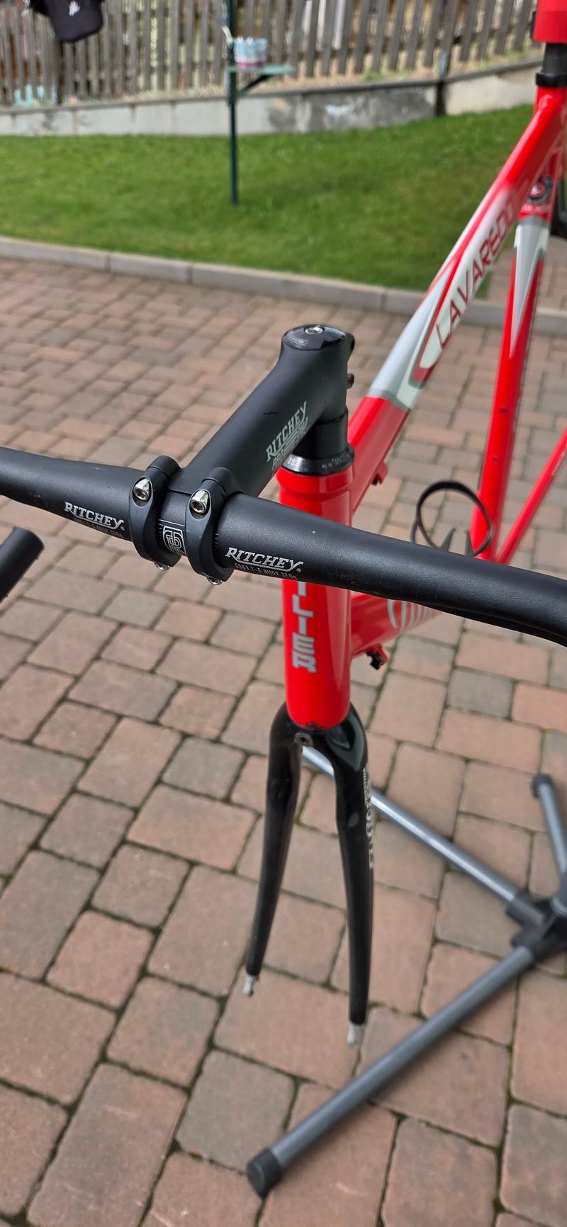 Used Wilier Lavaredo Frameset 2000 Road & Gravel, Red — image 2 of 5