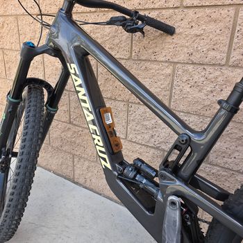 Used Santa Cruz MEGATOWER S / Carbon C 2024 2024 Mountainbike, Black, 29 — image 7 of 27