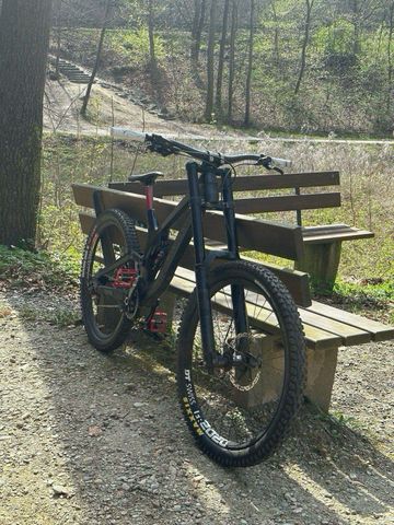 Used Canyon Sender Shimano ZEE 2020 Mountainbike, Black — image 3 of 4