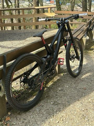 Used Canyon Sender Shimano ZEE 2020 Mountainbike, Black — image 2 of 4