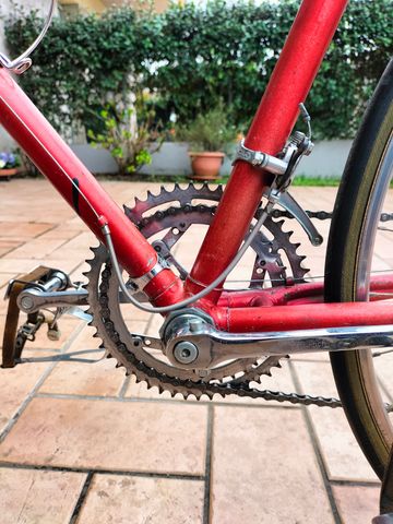 Gebrauchtes Bianchi Vintage 1970 1975 Road & Gravel, Rot — Bild 10 von 10