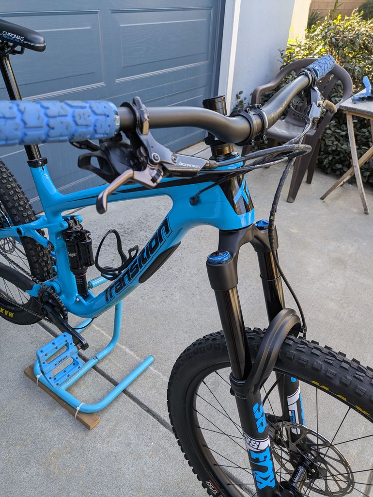 Used Transition Transition Patrol Carbon 2017 2017 Mountainbike, Blue — image 5 of 9
