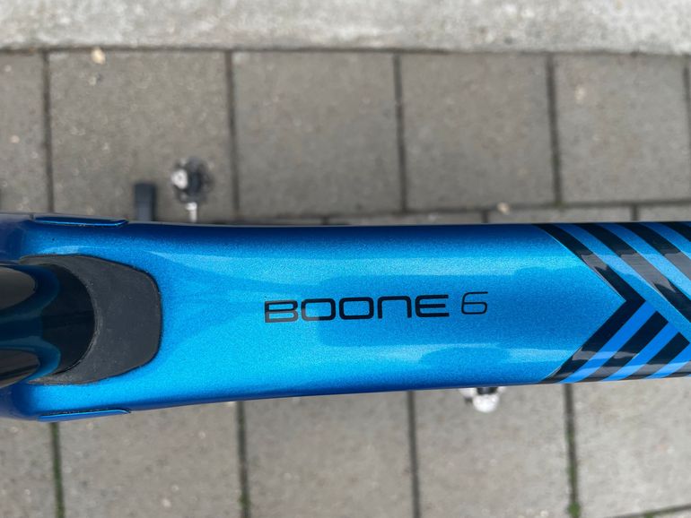 Trek Boone 6 Disc 2021 2021 Road & Gravel usato, Blu — immagine 5 di 12