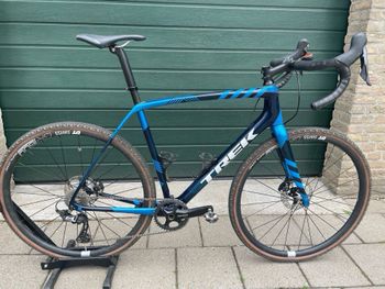 Trek Boone 6 Disc 2021 2021 Road & Gravel usato, Blu — immagine 2 di 12