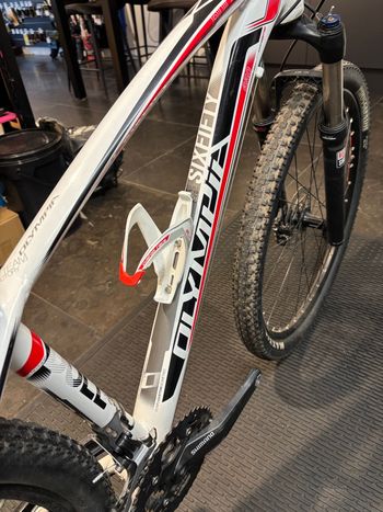 Olympia Bull One Point Five 2018 Mountainbike usato, Bianco — immagine 5 di 6