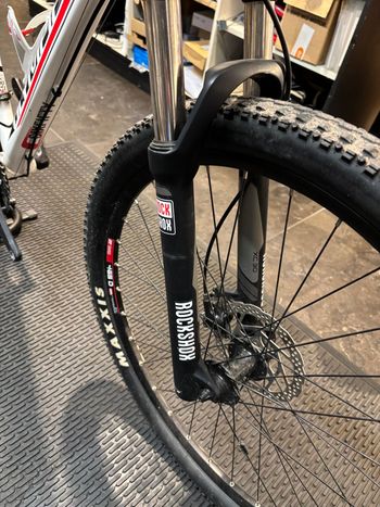 Olympia Bull One Point Five 2018 Mountainbike usato, Bianco — immagine 3 di 6