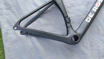 Used De Rosa SK Pininfarina Disc Carbon frameset Frameset 2022 Road & Gravel, Black — image 3 of 5