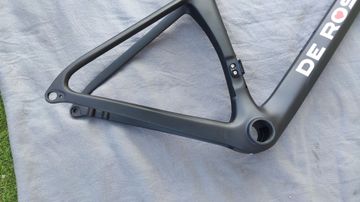 Used De Rosa SK Pininfarina Disc Carbon frameset Frameset 2022 Road & Gravel, Black — image 3 of 5