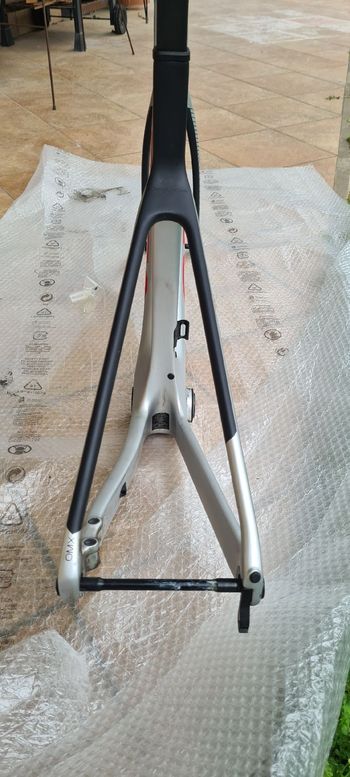 Used Orbea ORCA M30iLTD PWR 2022 Frameset 2022 Road & Gravel, Light Gray — image 4 of 8