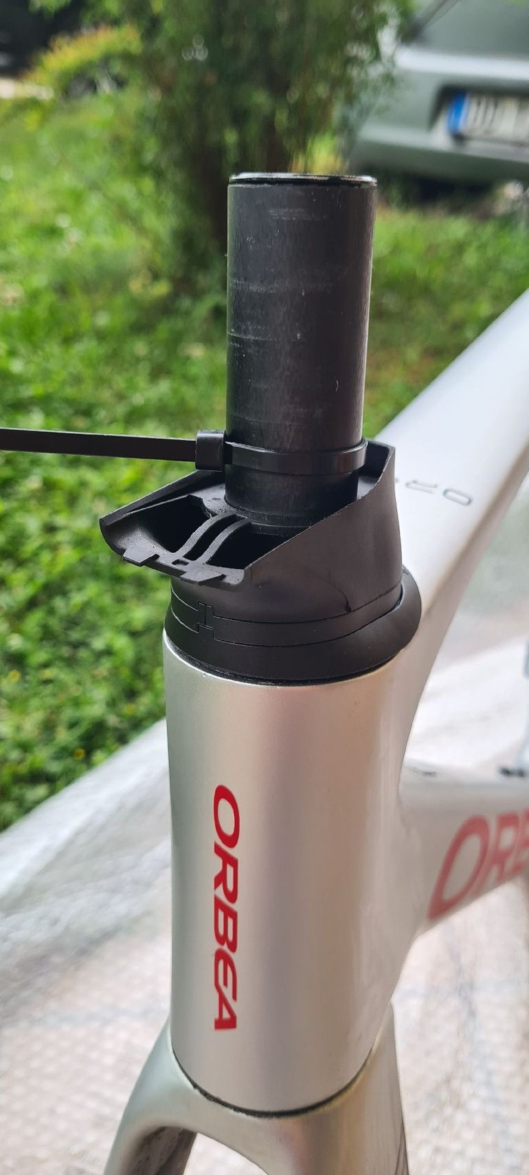 Used Orbea ORCA M30iLTD PWR 2022 Frameset 2022 Road & Gravel, Light Gray — image 6 of 8