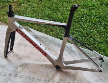 Used Orbea ORCA M30iLTD PWR 2022 Frameset 2022 Road & Gravel, Light Gray — image 8 of 8