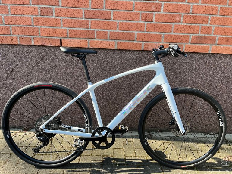 Used Trek Fx Sport Carbon 2023 Road & Gravel, White — image 6 of 6