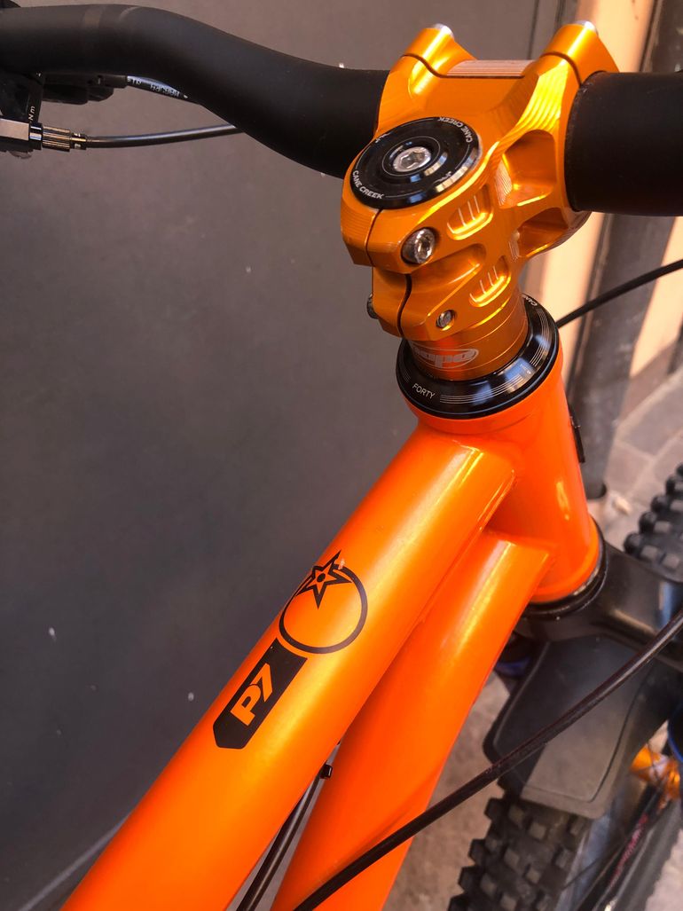 Orange P7 2021 XL Dvo Diamond 140 Mm 2021