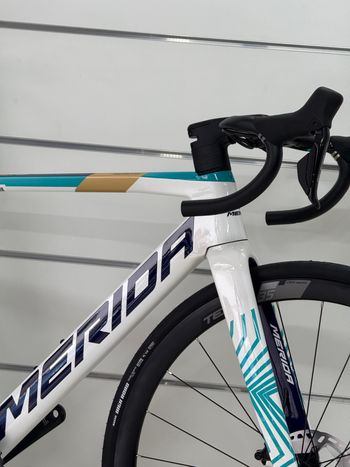 Used Merida Reacto 5000 Team Bahrain 2025 Road & Gravel, White — image 4 of 4