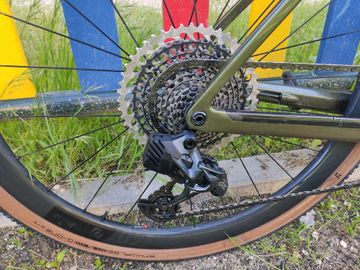 Gebrauchtes Scott Addict SRAM XX1 Eagle AXS 2023 Road & Gravel, Grün — Bild 5 von 10