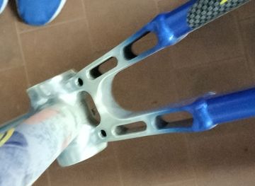 Used Fondriest Top Lite 2002 Road & Gravel, Blue — image 6 of 7