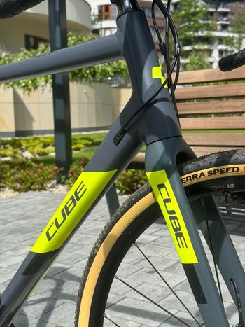 Used CUBE CROSS RACE PRO 2020 2020 Road & Gravel, Light Gray — image 14 of 15