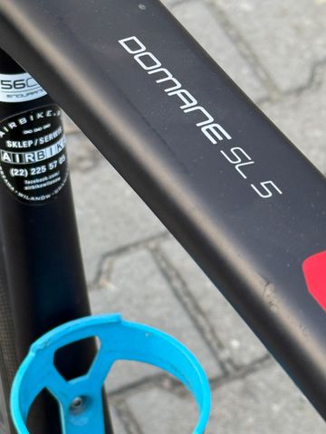 Used Trek Domane SL 5 2018 2018 Road & Gravel, Blue — image 7 of 8