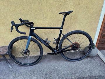 Gebrauchtes Wilier Rave SRAM Rival eTap AXS 2022 Road & Gravel, Hellgrau — Bild 7 von 8