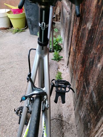 Used Cannondale CAAD Optimo 105 2021 2021 Road & Gravel, Light Gray — image 9 of 13
