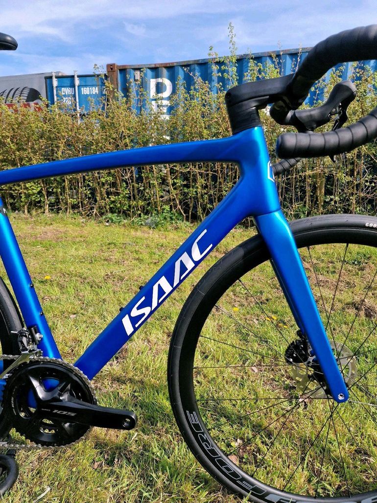 Brugt Isaac Vitron Galaxy Blue L 2025 Road & Gravel — billede 7 af 7