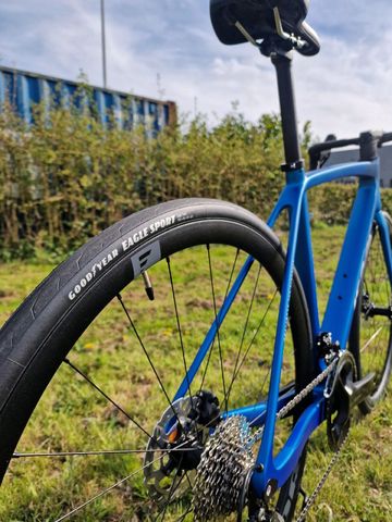 Brugt Isaac Vitron Galaxy Blue L 2025 Road & Gravel — billede 4 af 7