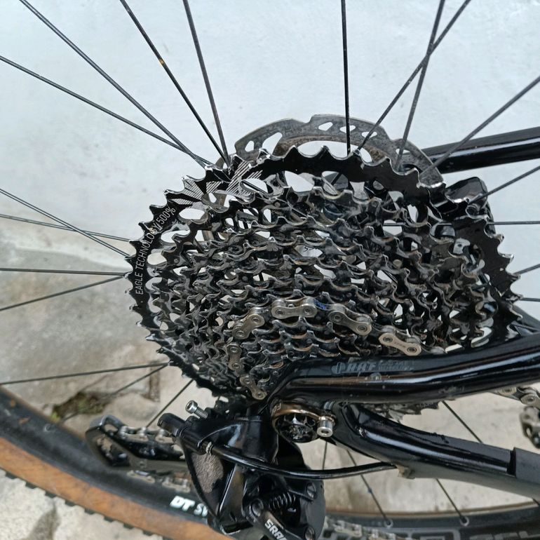 Used Focus Raven SRAM GX Eagle 2018 Mountainbike, Black — image 5 of 14