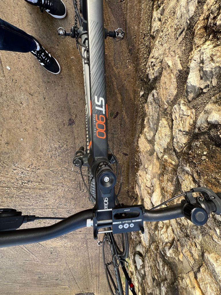 Used ROCKRIDER ST 900 2022 Mountainbike, Light Gray — image 12 of 15