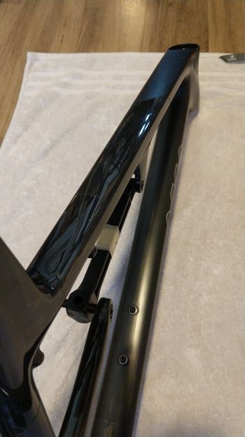 Used ARC8 Evolve FS Frameset 2024 Mountainbike, Black — image 4 of 6