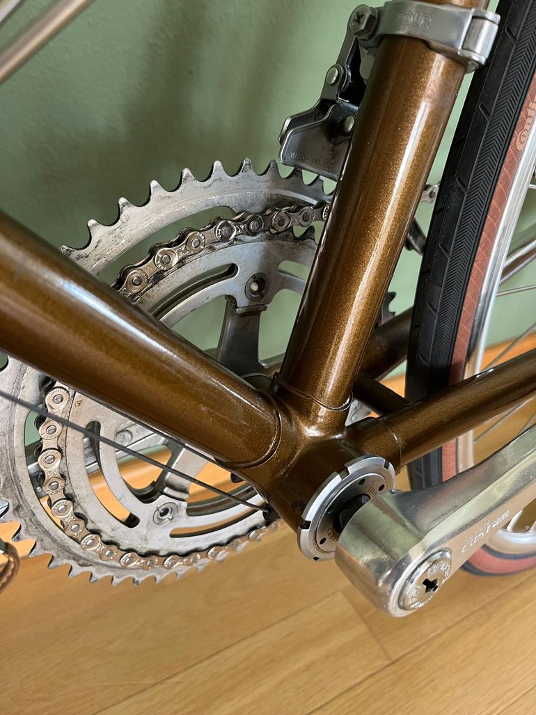 Used Raleigh Sirocco 1980 Braunmetallic 1980 Road & Gravel, Black — image 6 of 8