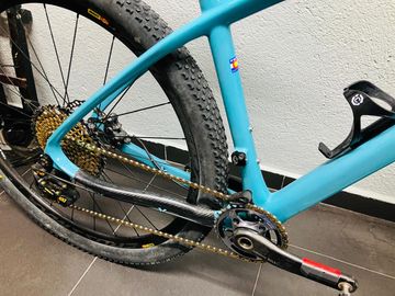 Brugt Yeti Frameset Yeti ARC Carbon Turq 2016 Mountainbike — billede 6 af 12