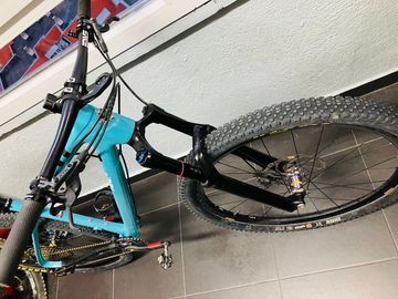 Brugt Yeti Frameset Yeti ARC Carbon Turq 2016 Mountainbike — billede 3 af 12