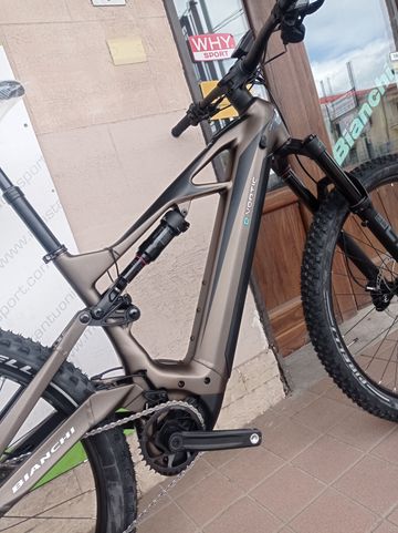 Used Bianchi e-Vertic FX-Type SX 2024 2024 Mountainbike, Green, 29 — image 11 of 11