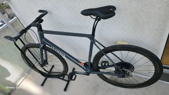 Used Canyon Roadlite CF 9 LTD 2021 Road & Gravel, Light Gray — image 7 of 8