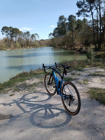Used Canyon Grail CF SL 7.0 2020 2020 Road & Gravel, Blue — image 4 of 5