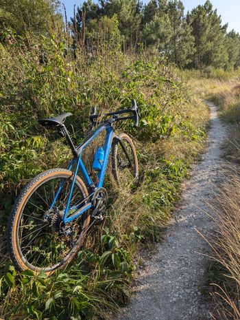 Used Canyon Grail CF SL 7.0 2020 2020 Road & Gravel, Blue — image 3 of 5
