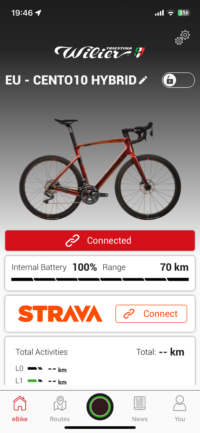 Wilier Cento10 Hybrid SHIMANO ULTEGRA R8020 + MAHLE EBIKEMOTION 2022 2022 Road & Gravel d'occasion, ,  — image 7 sur 12