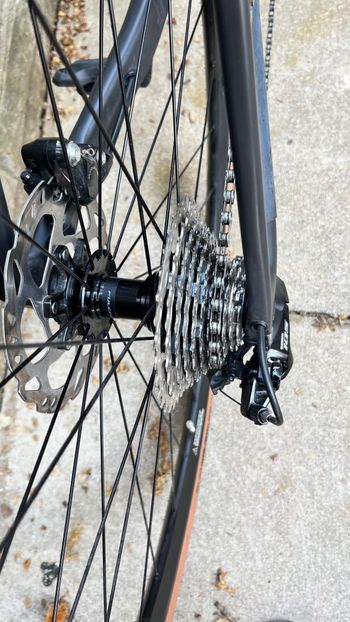 Used Canyon Endurace CF SL 7 Disc 2021 2021 Road & Gravel, Black — image 3 of 15
