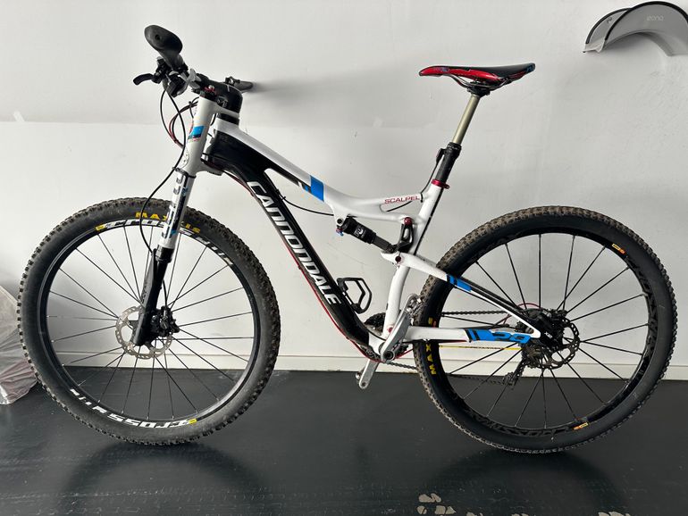 Used Cannondale Cannondale Scalpel 29 Carbon 2 2014 2014 Mountainbike, Weiß — image 3 of 3