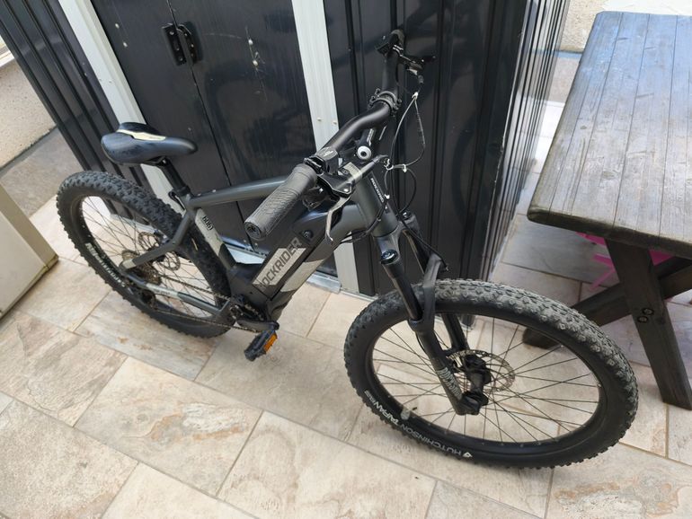 Used ROCKRIDER 27.5+ Inch Electric Mountain Bike E-ST 900 2022 2022 Mountainbike, Black, 27.5 — image 3 of 4