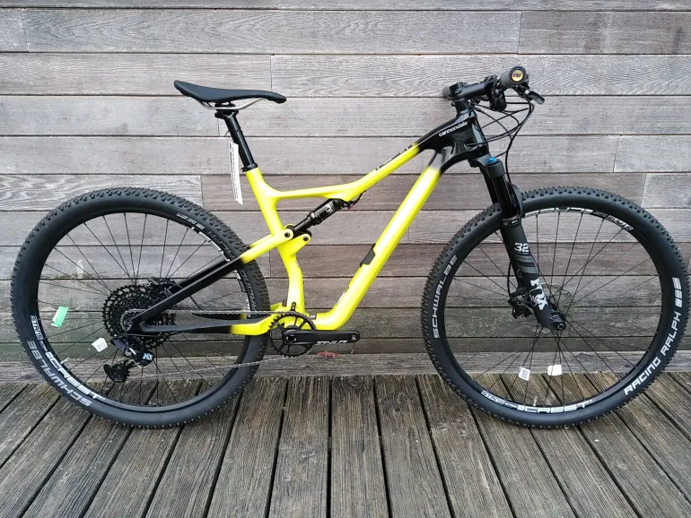Used Cannondale Scalpel Carbon 4 2021 Mountainbike, Hellgrau — image 1 of 10