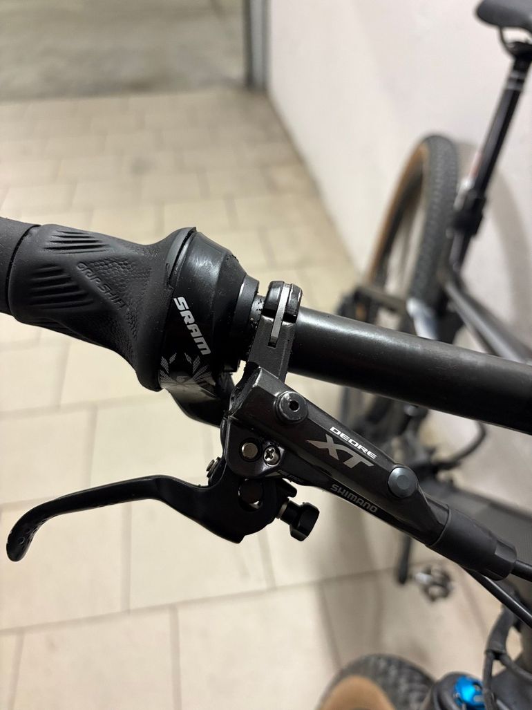 Gebrauchtes BMC Fourstroke 01 THREE 2020 Mountainbike, Schwarz, 29 — Bild 12 von 18