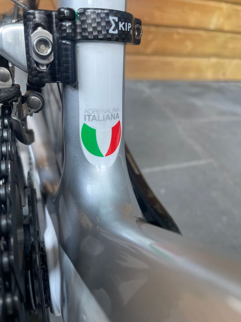 Used Pinarello Pinarello FP7 46HM3KVoll Carbon, Campagnolo Record, Onda FPK 2018 Road & Gravel, Gris claro — image 11 of 20