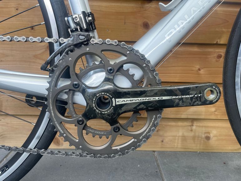 Used Pinarello Pinarello FP7 46HM3KVoll Carbon, Campagnolo Record, Onda FPK 2018 Road & Gravel, Gris claro — image 3 of 20
