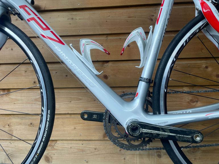 Used Pinarello Pinarello FP7 46HM3KVoll Carbon, Campagnolo Record, Onda FPK 2018 Road & Gravel, Gris claro — image 7 of 20