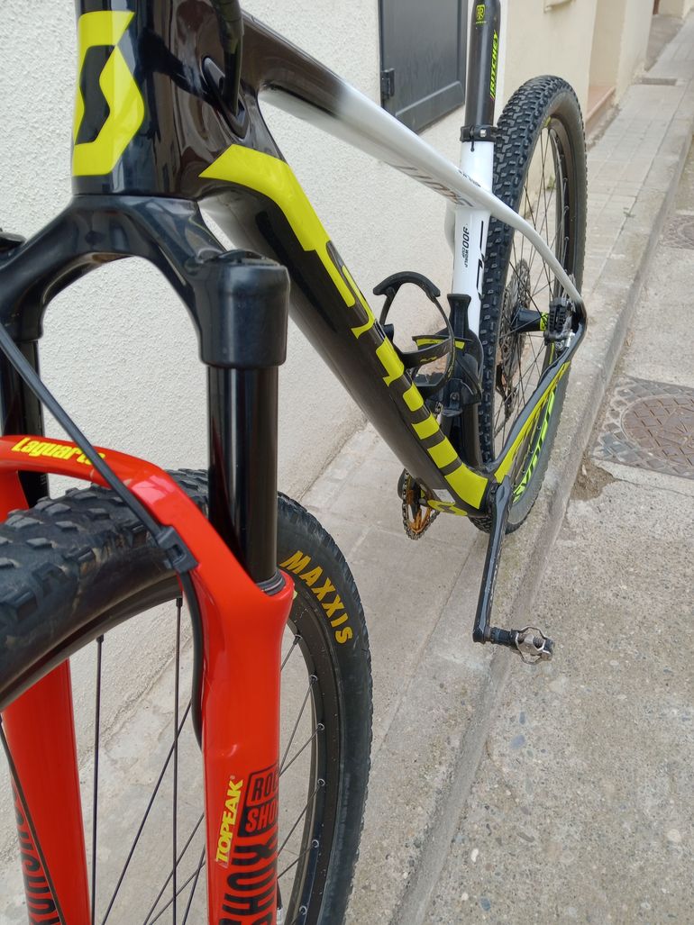 Gebrauchtes Scott Scale SRAM X01 Eagle 2019 Mountainbike, Weiß — Bild 4 von 12